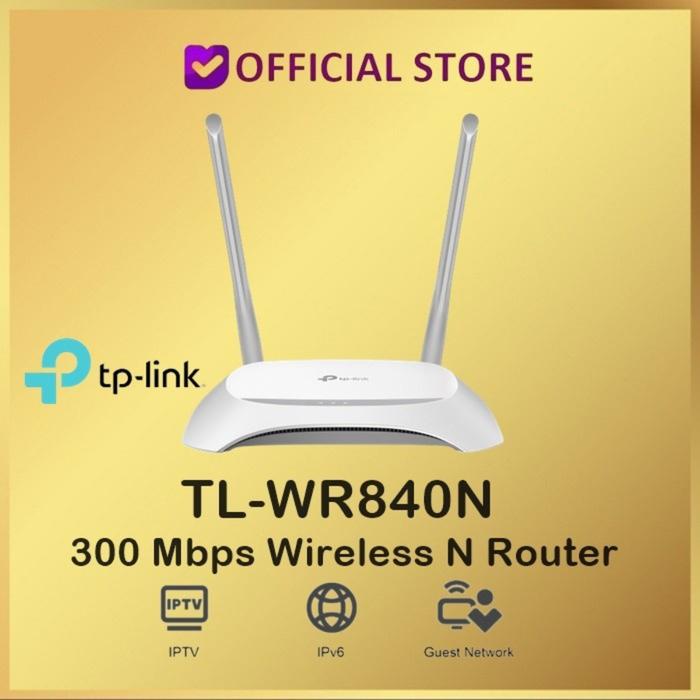Jual TP-Link TL-WR840N 300Mbps TPLink WiFi Wireless N Router TL WR840N ...