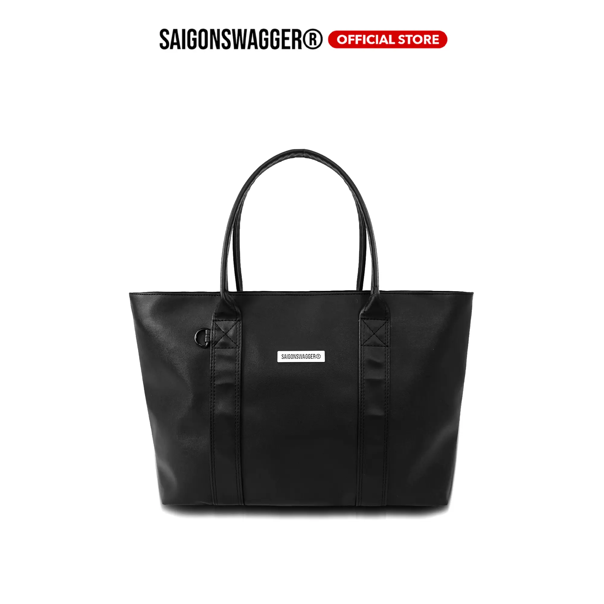 Túi Tote Túi Xách Da SAIGONSWAGGER TWILIGHT PLAIN LEATHER TOTE BAG Da Trơn Đeo Vai