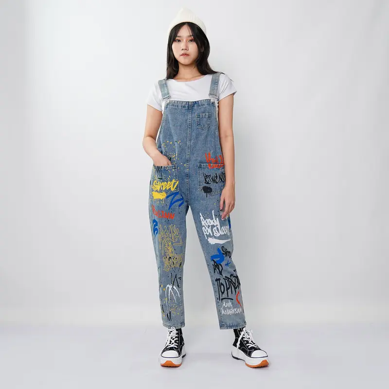 VIERLIN - Jumpsuit jeans 2117 7