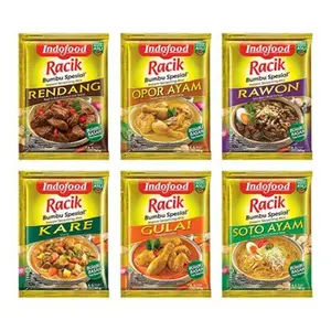 Indofood Racik Bumbu Spesial Soto Ayam, Rendang, Kare, Rawon, Opor Ayam, Gulai