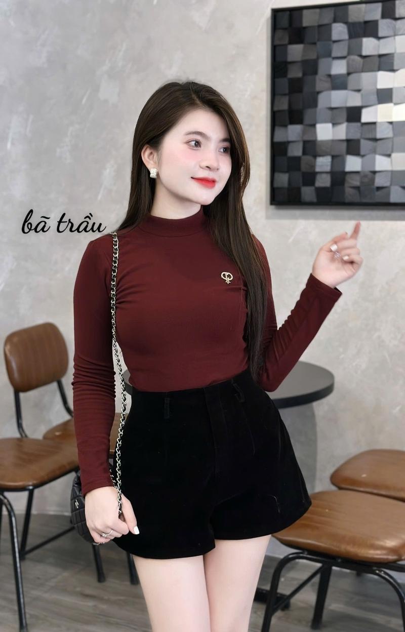 Product Introduction of áo nỉ lông côtton cổ cao 4F 12