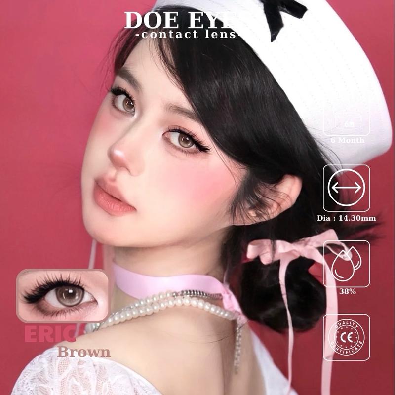 [Eric Brown] có cận đến 7.0 - Lens Kính áp tròng Doe Eyes - 1 CHIẾC lens - Kính áp tròng cận