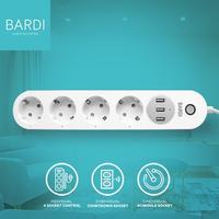 Gambar BARDI Smart Extension Power Strips (Smart Stop Kontak, WIFI) dari BARDI Official Store Kota Administrasi Jakarta Barat 3 Tokopedia