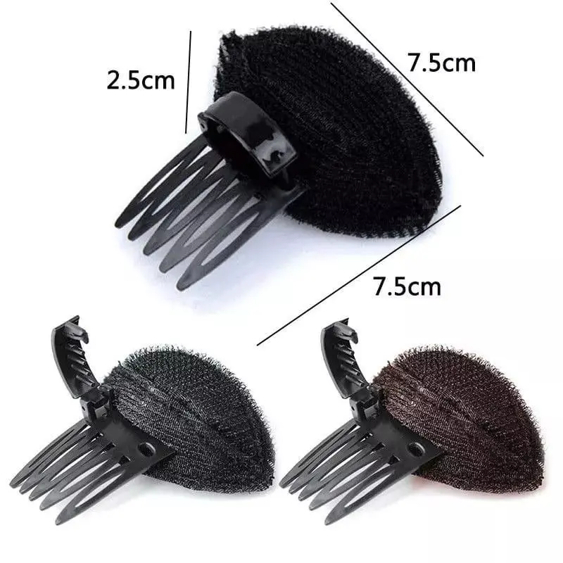 Jepit Rambut Klip Rambut Poni Bun Cepol Poni Bervolume Untuk Fashion Aksesoris Wanita / Jepitan Penebal Rambut BL S12 2