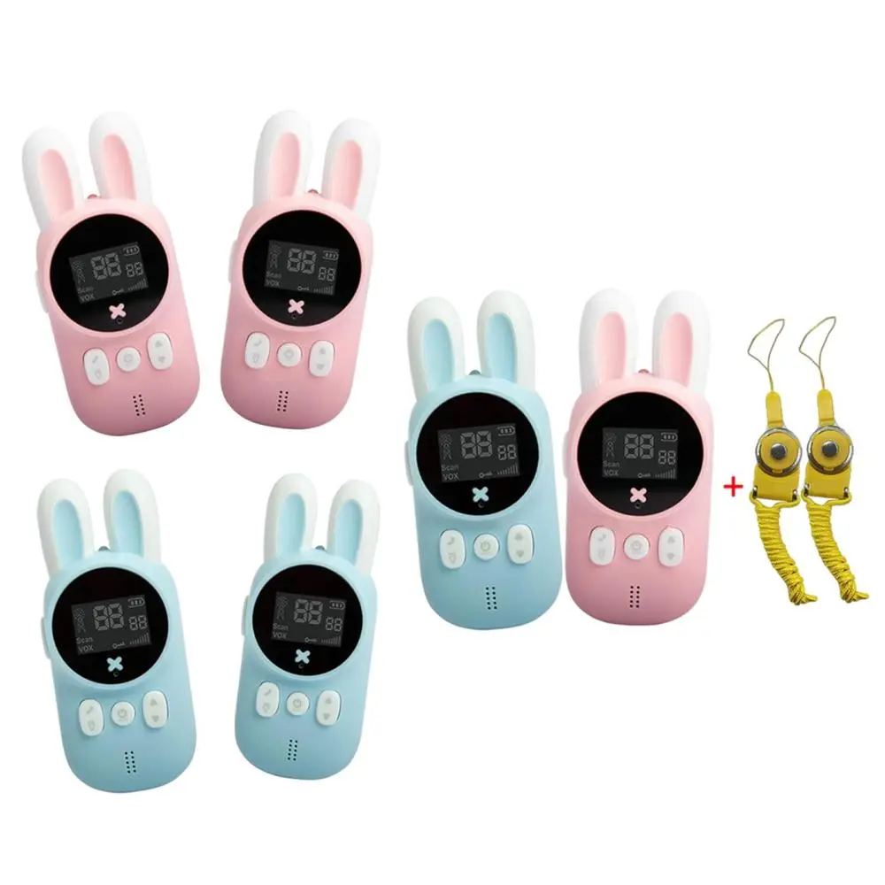 2Pcs Walkie Talkies Flashlight for Kids Toys Boys Hiking Camping Gifts