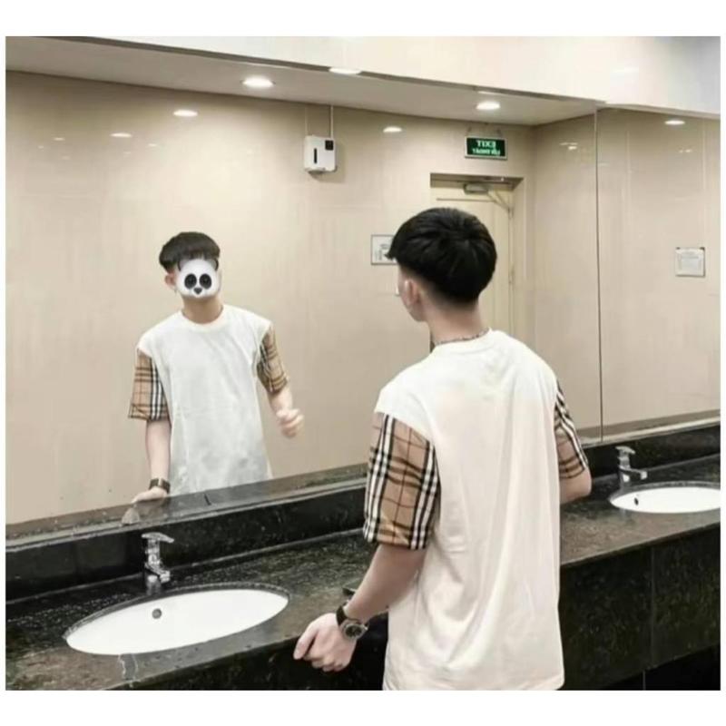 Product Introduction of Áo Phông BBR Tay Kẻ CaRo Nam Nữ Hottrend Chất Liệu Coton Dày Dặn Mới 2024 43