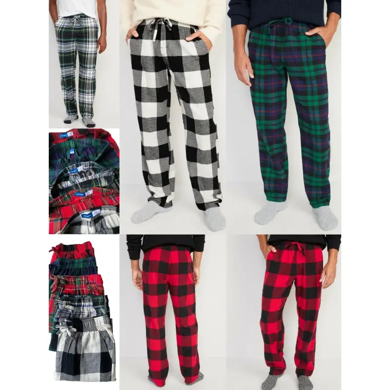 Flannel Pajama Pants (Unisex - bisa dipakai Pria/Wanita) - 8136