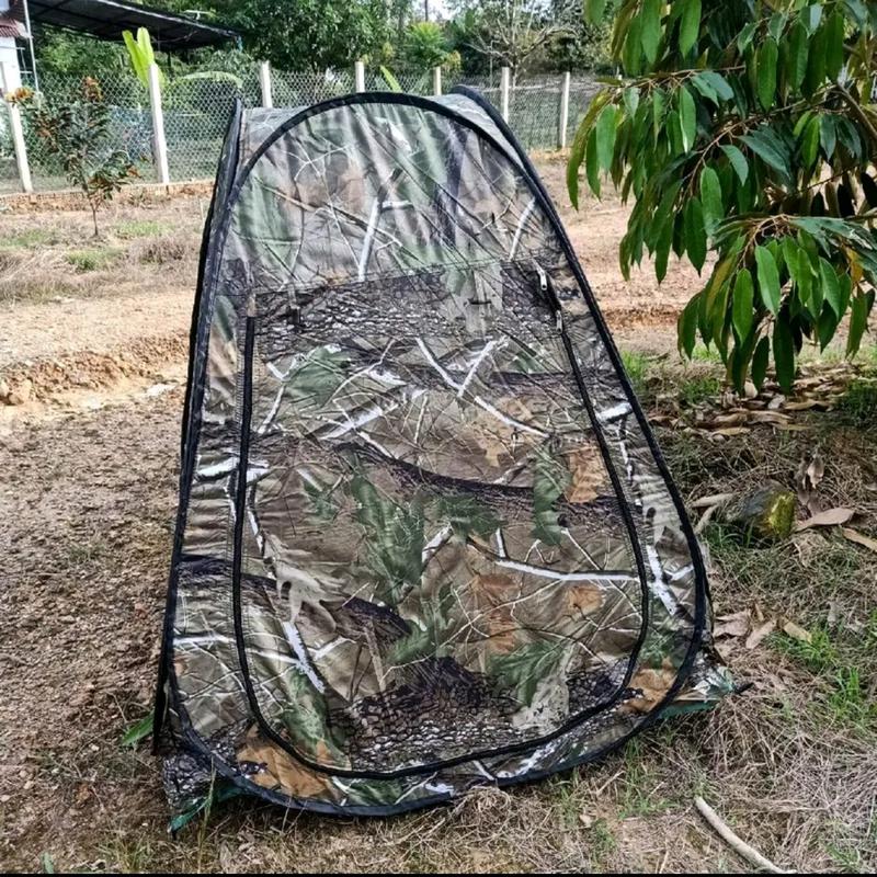 1 cái lều ngụy trang đi rừng hay đi du lịch cắm trại 0