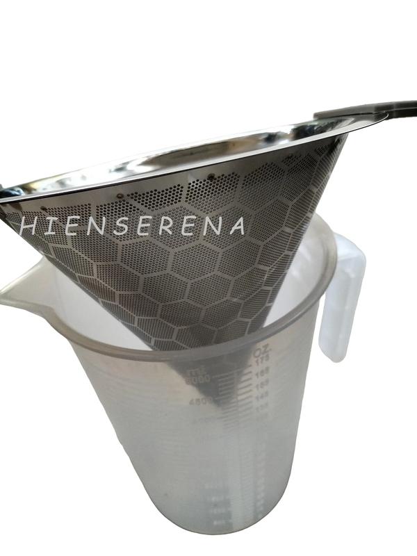 Phễu lọc trà, cà phê chất liệu inox 304, có 2 lớp siêu mịn