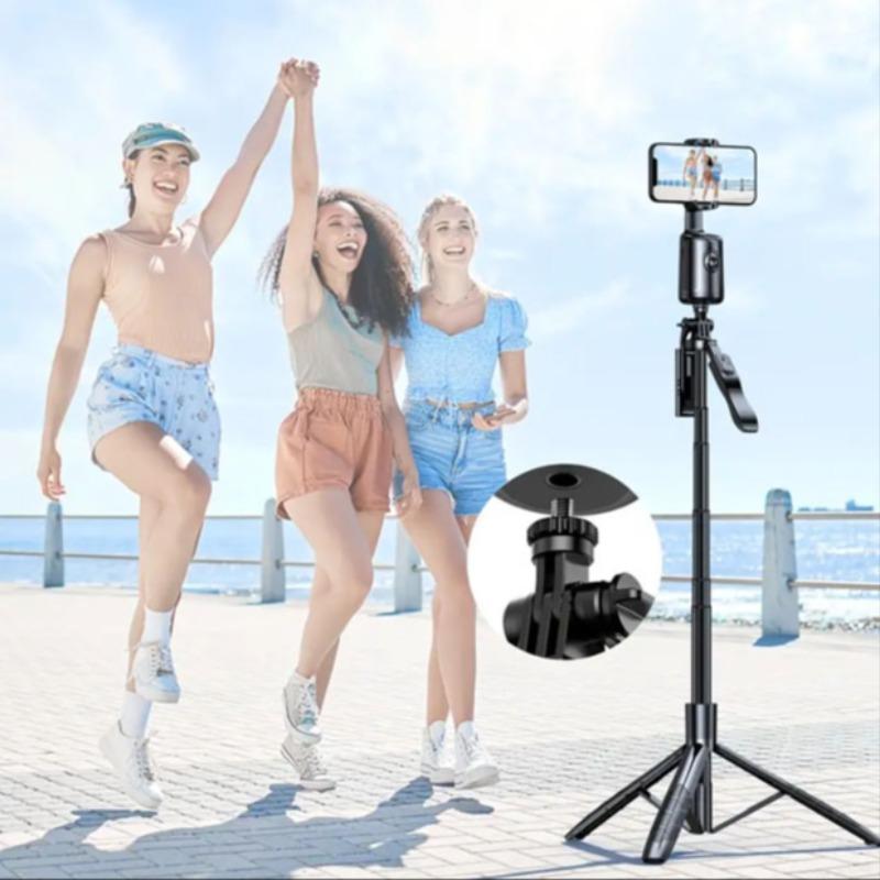 360° Rotation Smart Auto Face Tracking Tripod Holder, Portable Cellphone Holder for Live Vlog Streaming Video, Smartphone Support, Selfie Tools, Men's Gadgets, Selfie Accessories, Phone Camera Mount 7