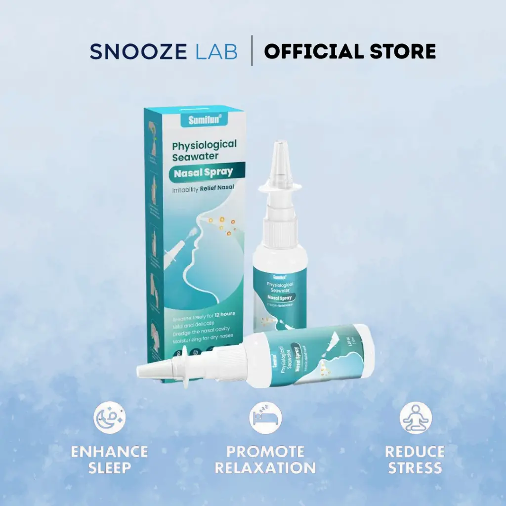 Snooze Lab Nasal Spray 30ml Semprotan Hidung Obat Sinus Flu Pilek ...