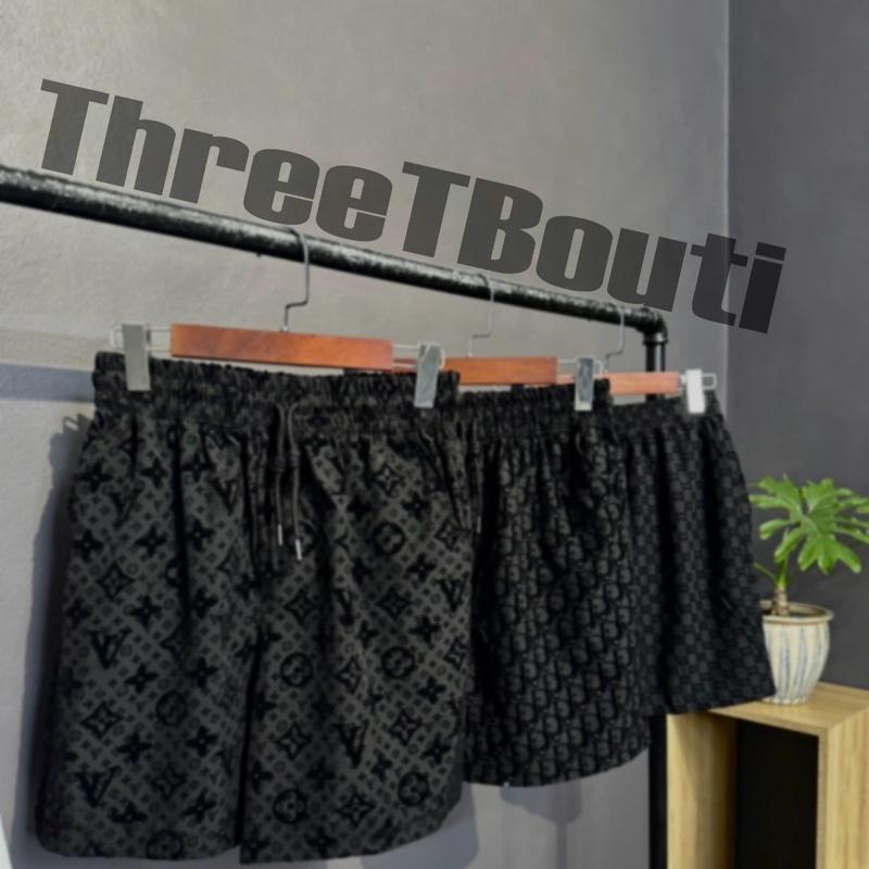 Quần Short Nam Gió Ép Nhung Siu Cấp Hoạ Tiết Nhung Vân Nổi Lờ Vê, DYYO GiCCU Hottrend đùi boy phố