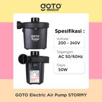 Gambar Goto [COD] Stormy Pompa Angin Listrik Kolam Renang Kasur Elektrik Air Pump - HITAM dari Goto Living Kota Tangerang 4 Tokopedia