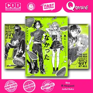Komik The Guy She Was Interested In Wasn't a Guy at All (3 book series) by Sumiko Arai (English/Indonesia)
