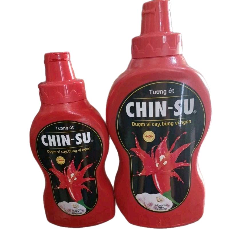 Tương Ớt Chin su chai 250g và 500g  Tự nhiên Nước Sốt Gia Vị Chua Cay nướcmắm táo maggi tuong cach insu