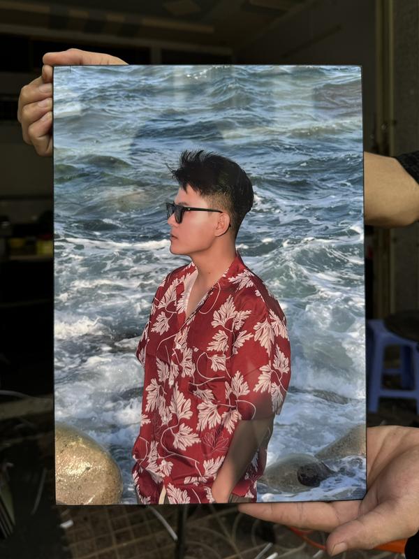 25x35 cm Ảnh tráng gương 4K HD