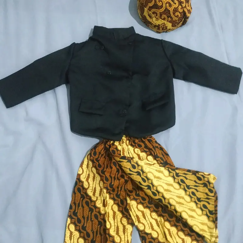 Set Beskap Jawa Anak || Beskap Bayi Tedak Sinten || Kostum Photoshoot Bayi 1