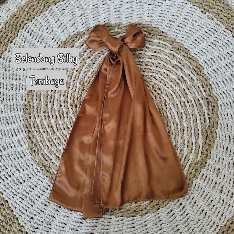 Selendang Silky Panjang Murah Bali Kain 4
