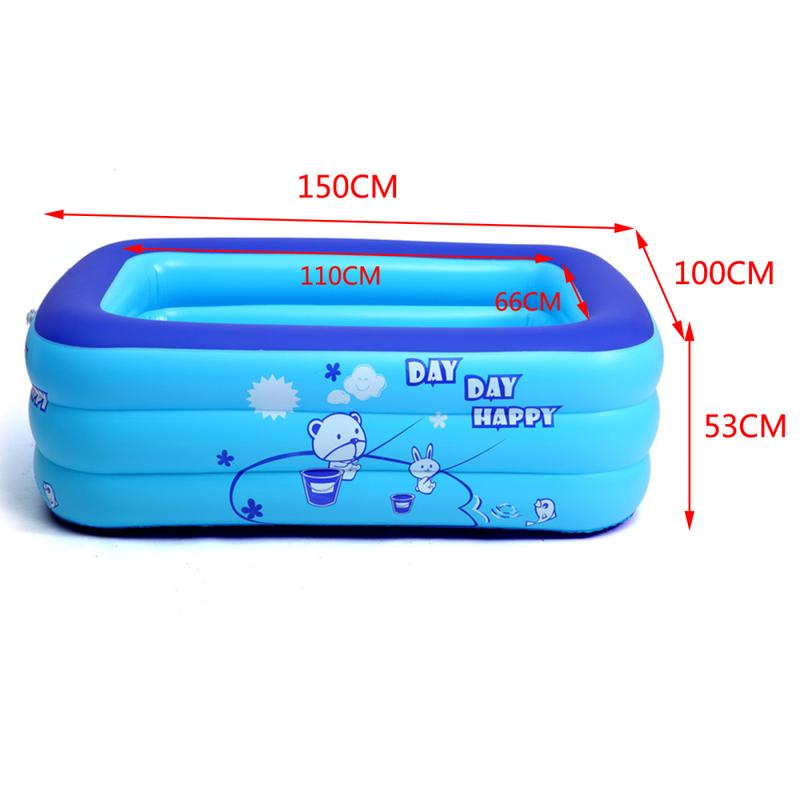 Product Introduction of Hồ Bơi Bơm Hơi, Dành Cho Gia Đình Và Ban Công Ngoài Trời, Vườn Sân Sau, Hồ Bơi Chèo Thuyền Mùa Hè, Bồn Tắm Bơm Hơi, Thích Hợp Cho Trẻ Em, Đồ Chơi Dưới Nước, Màu Xanh Dương 0