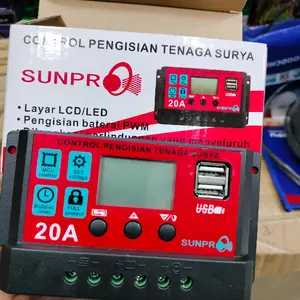 scc 20 A 12v-24v solar controler tenaga matahari