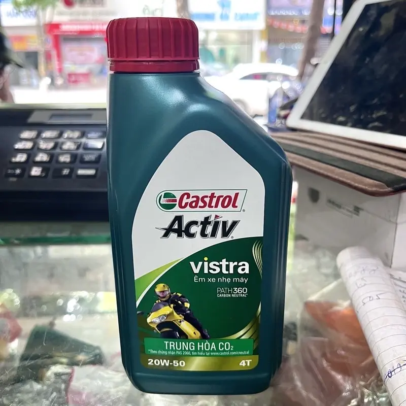 Dầu nhớt Vistra (Castrol Activ) cho xe số
