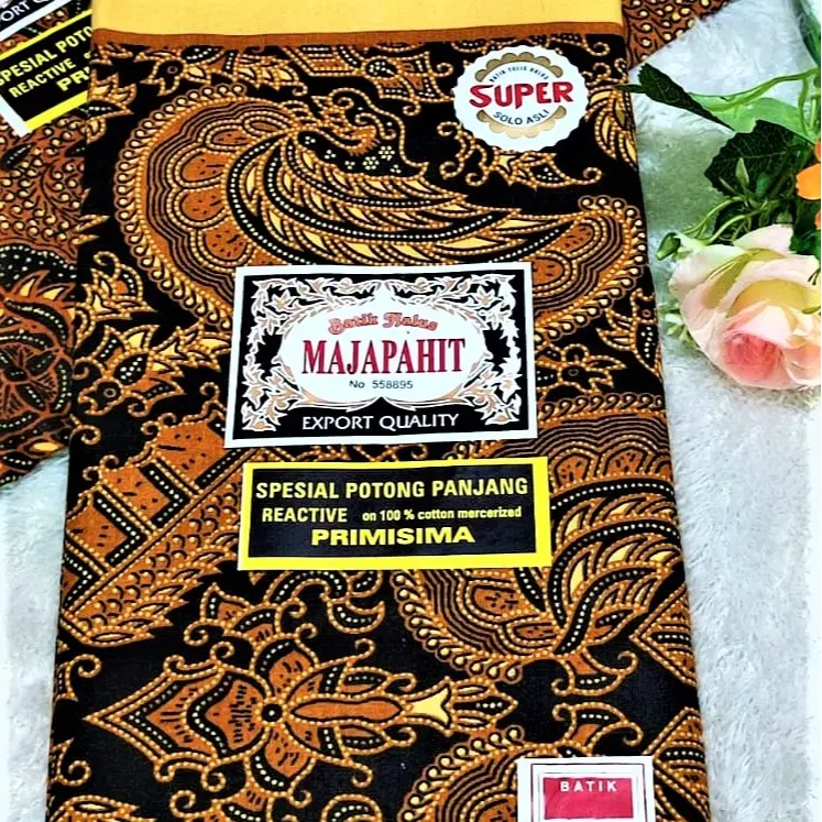 KAIN PANJANG KATUN PRIMISIMA  KAIN SAMPING  KEBAT MAJAPAHIT  KAIN GENDONG  KAIN IBU MELAHIRKAN  JARIK KEBAT BATIK HALUS / KAIN PANJANG BATIK PEKALONGAN BISA COD 2