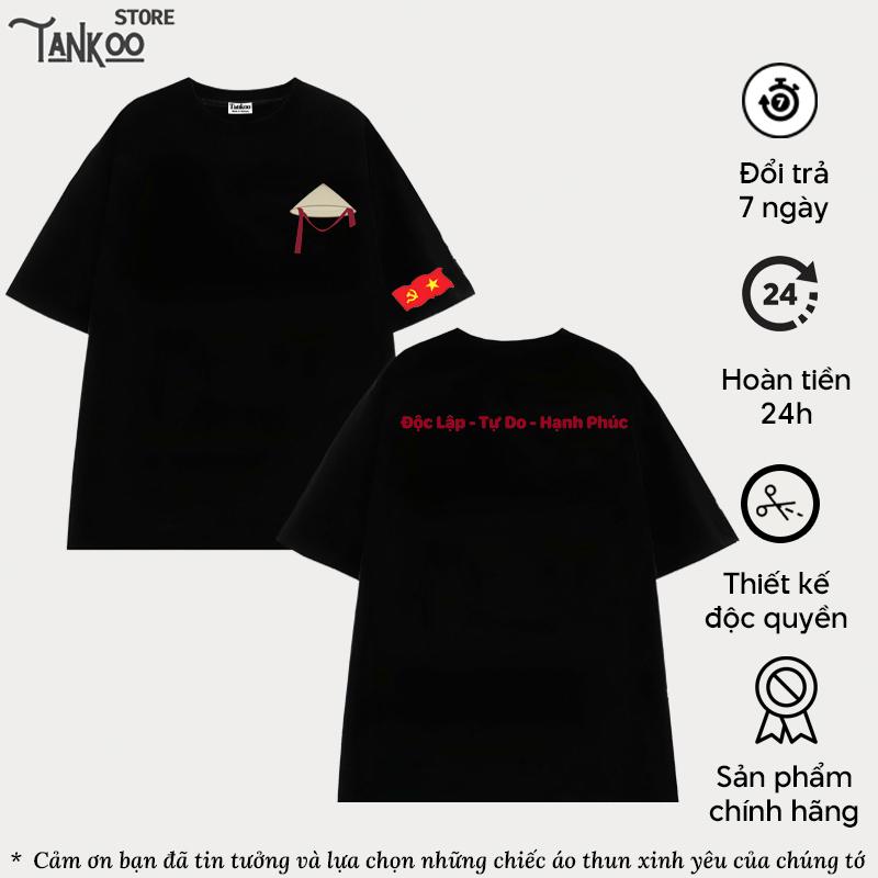 Áo thun phông in hình chữ CỜ ĐẢNG VÀ CỜ VIỆT NAM - NÓN LÁ ĐỘC LẬP TỰ DO Chất Cotton Co Dãn 2 Chiều Áo Phông Hàng Đẹp Cao Cấp Chuẩn Form Hottrend 2024 Top Menswear, Top Womenswear Nhung Jean Nhung Jean