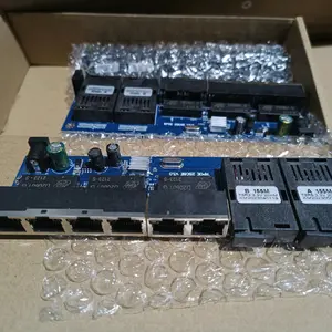 MEDIA CONVERTER 2 FO 6 LAN PCB 10/100MBPS