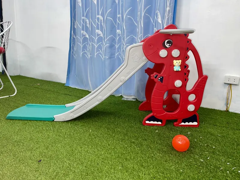 Cầu trượt mẫu ngựa pony, nai cho bé có đèn nhạc (dài 1m50) 5