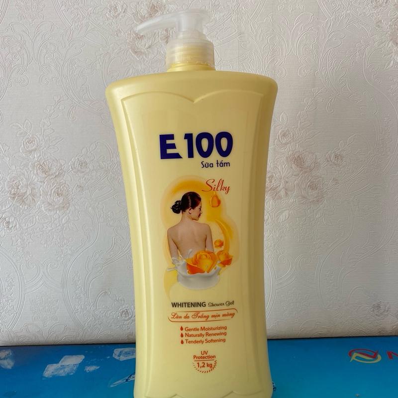 Sữa tắm E100 vàng 1,2kg