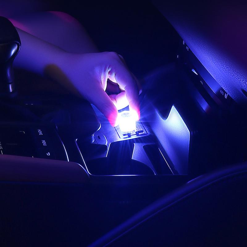 Car USB Interior Ambient Atmosphere Light LED Lights Auto Reading Lamp Decorations Decorative #473264 3