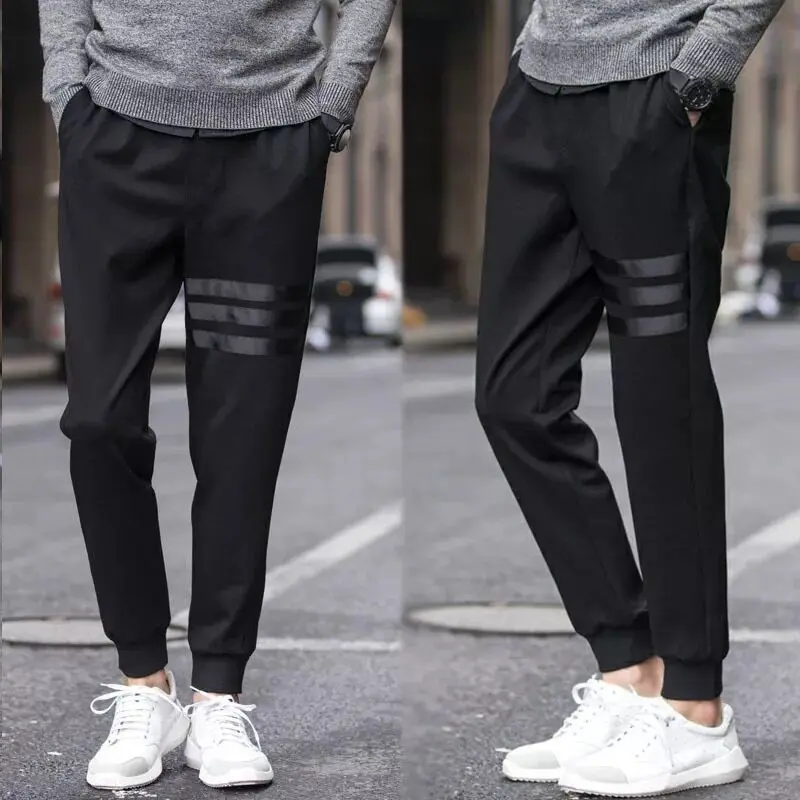 Quần jogger thể thao nỉ nam nữ,Quần thun dài nam 3 sọc thu đông Trang Phục Sport Tập Gym Gym 5