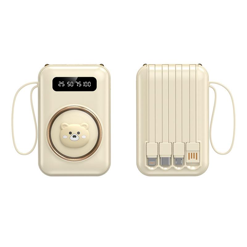 Pin Sạc Dự Phòng Mini, Thiết Kế Sáng Tạo Hoạt Hình, Dung Lượng Lớn 20000mAh, Sạc Cầm Tay Sạc Nhanh, Quà Tặng Tùy Chỉnh 2