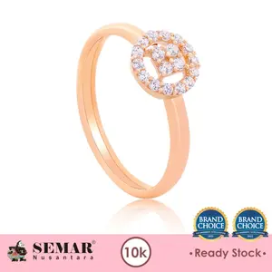 Cincin Emas Spring Sunlight Gold 10K Semar Nusantara