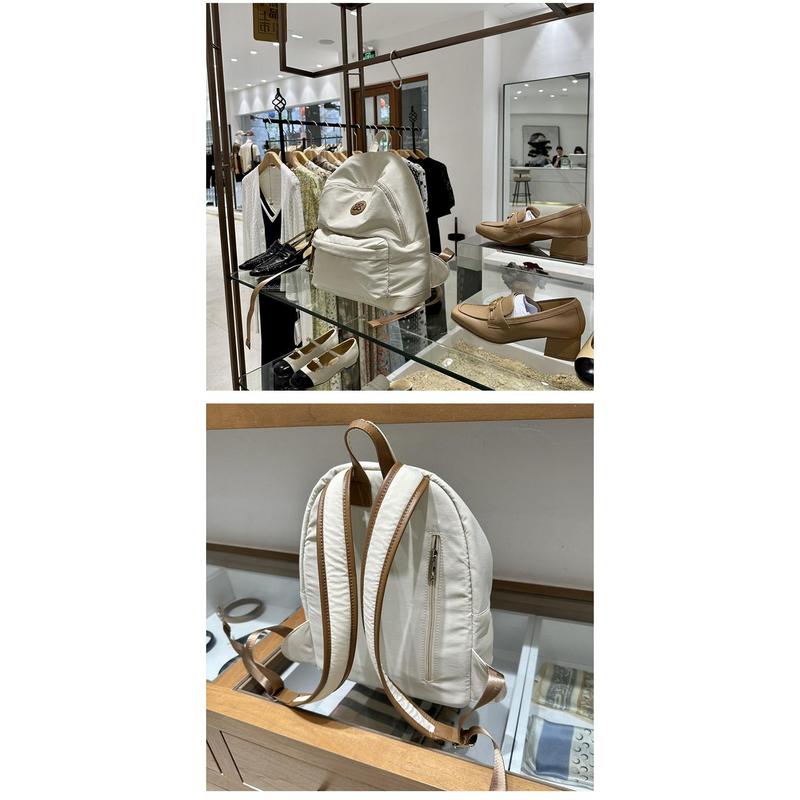 Product Introduction of Large-capacity Oxford Cloth Backpack Female New Style Fashion Canvas Computer Travel Bag Lightweight College Student Scho 9