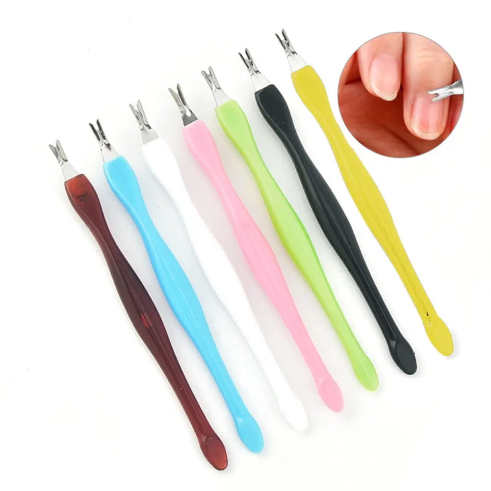 Clean Nails Dead Skin Fork Spoon To Push The Cuticle Pusher Knife Exfoliating