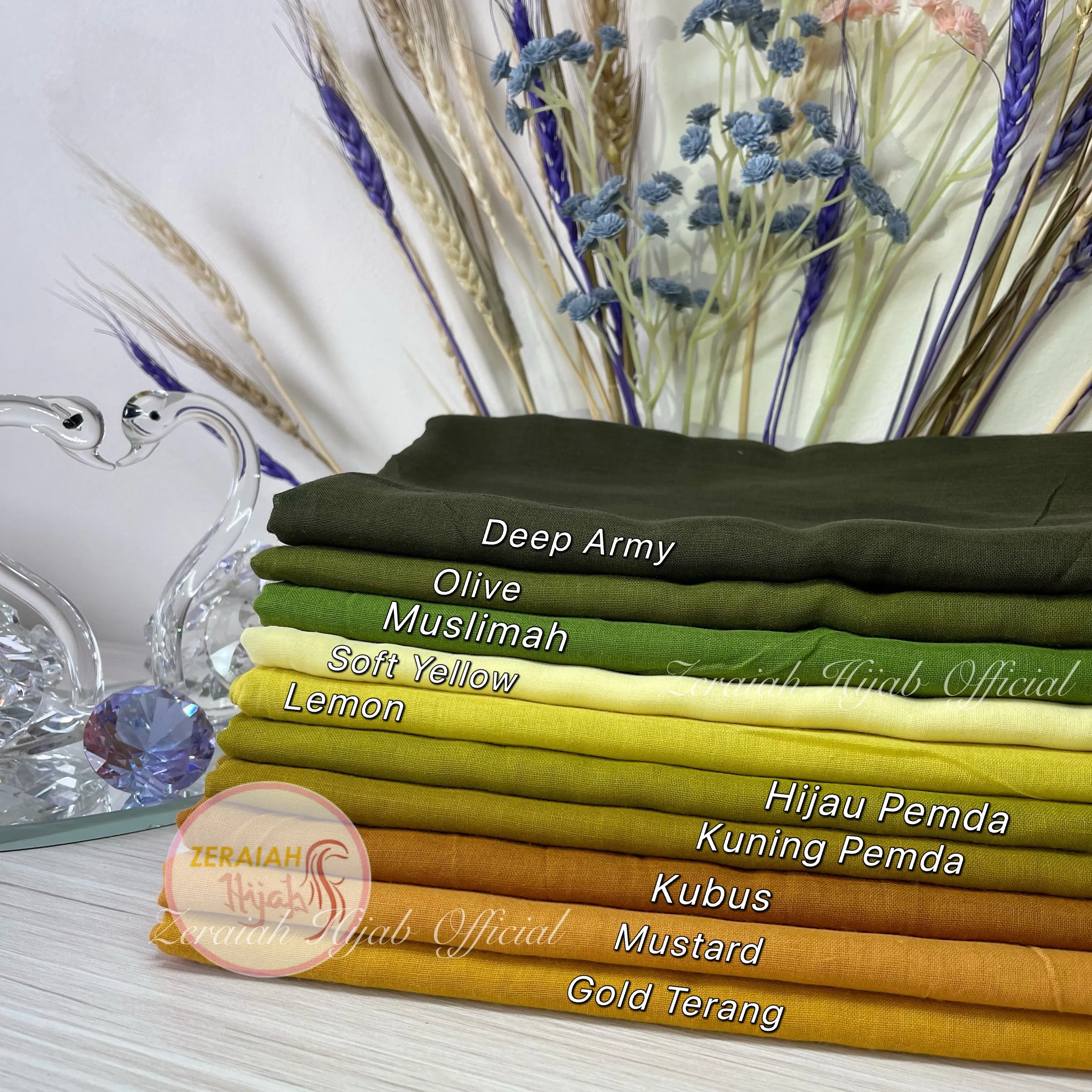 Hijab Paris Polos Original Red Rose