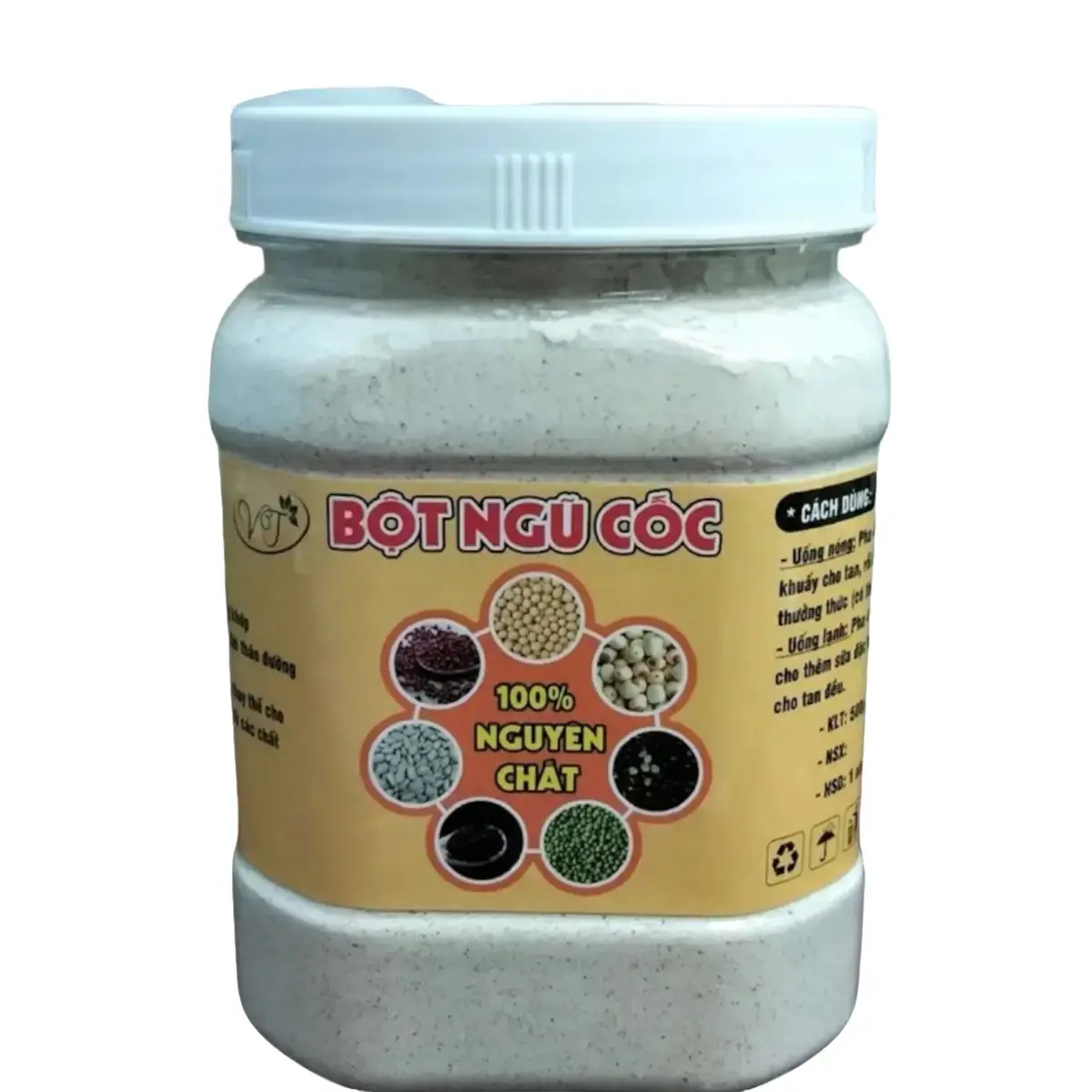 Bột ngũ cốc rang xay nguyên chất ( 1 hộp 500gr)