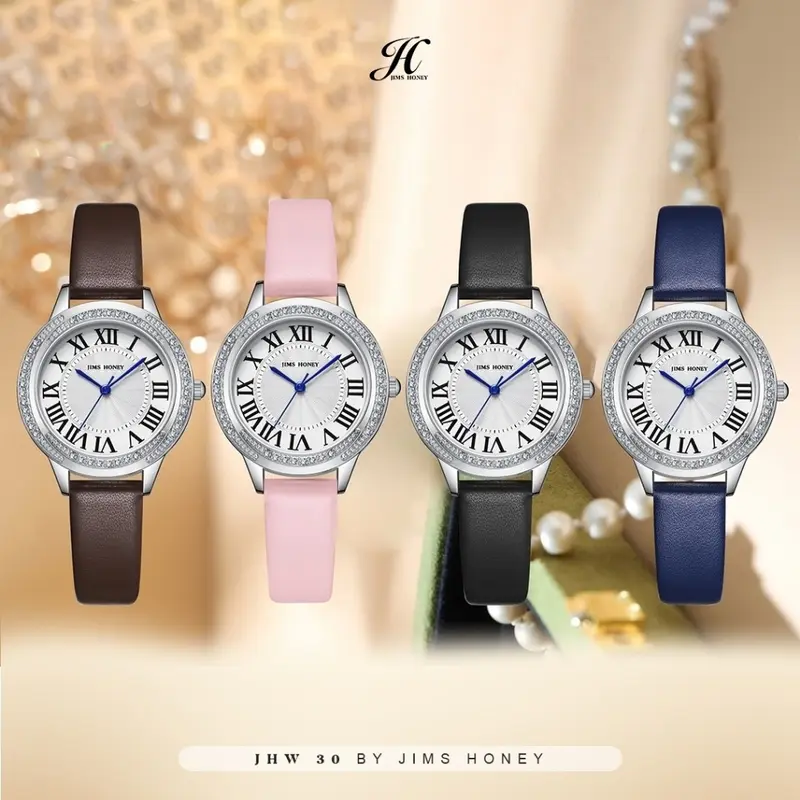 JHW 30 JIMS HONEY JAMTANGAN WANITA FREEBOX EXCLUSIVE WATCH ORIGINAL GOSEND COD JAKARTA TERLARIS 0
