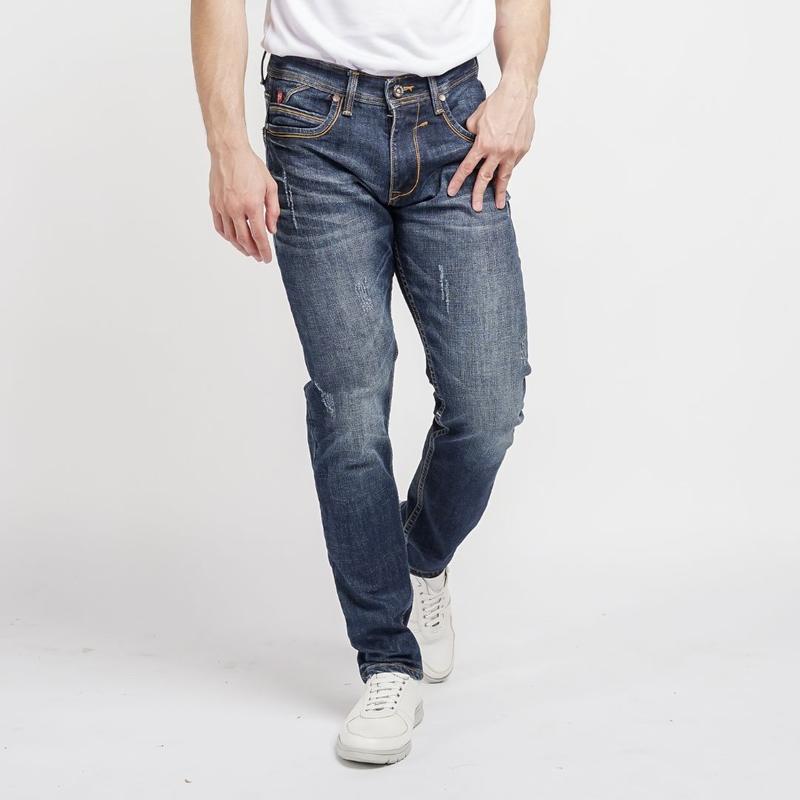 REGIO JEANS [TU2] Celana Jeans Pria Slim Fit ( Melar) Celana Panjang Pria - Jeans Distro Tunner 28-38 Denim Stretch 3