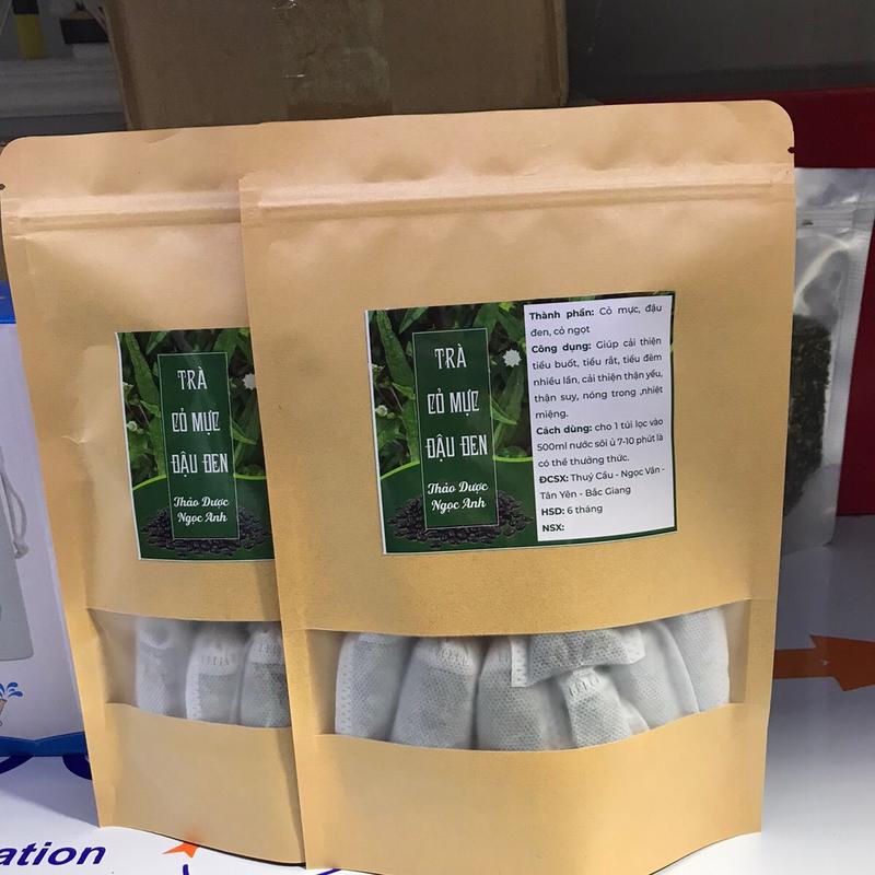Trà Cỏ Mực Đậu Đen Xanh Lòng hỗ trợ bổ thận ,mát gan,thanh nhiệt  Tea Chè Nước Trà Thanh Nhiệt dưỡng trà  thảo (mua 2 tặng 1 bình) duong nhan set quate 7 trarong bien túi 3