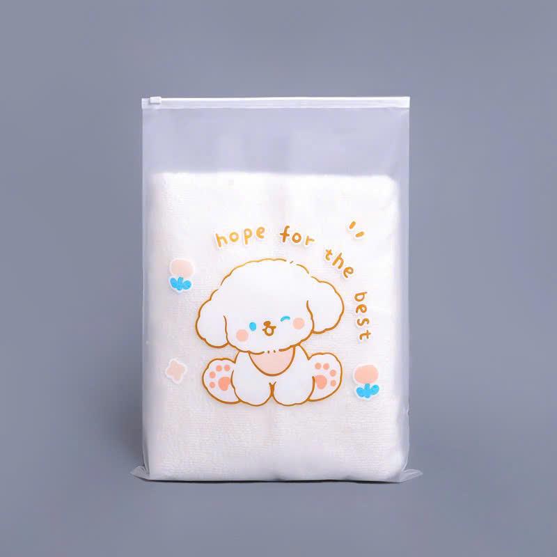 Chon size-combo 10 Túi zip đựng quần áo túi zip đựng đồ đi sinh đi du lịch cất giữ đồ Cho Bé Balo Bag