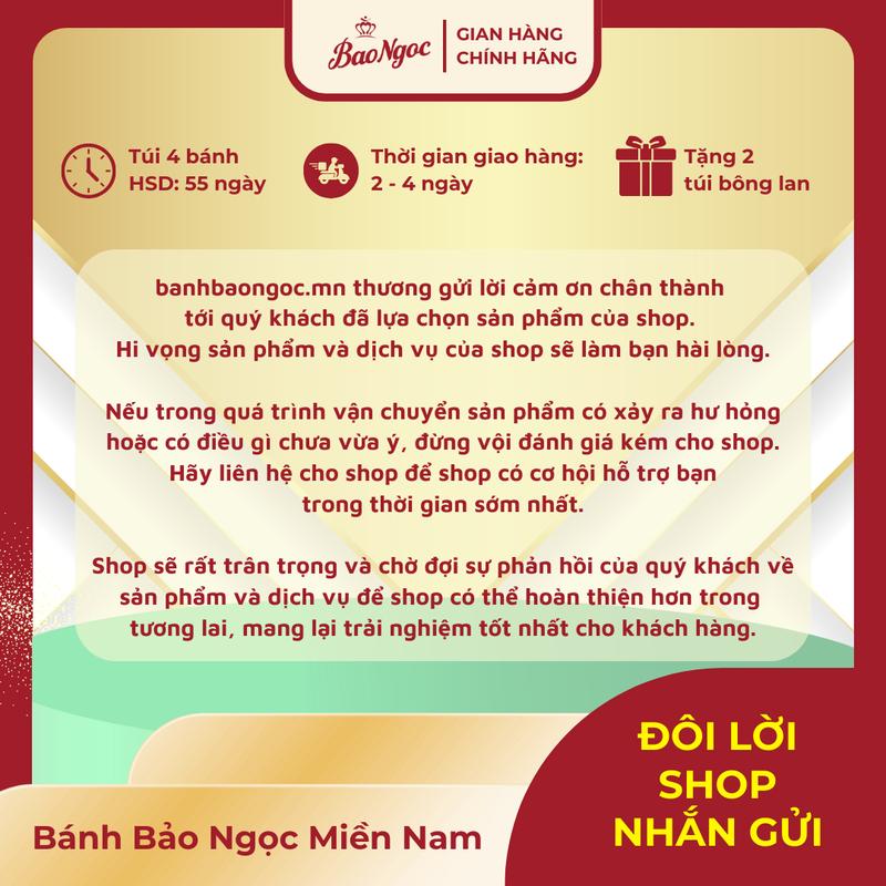 [COMBO Mua 6 Tặng 2] Bánh Mì Bông Lan Sợi Gà, Sợi thịt BBQ Tiếp Sức Cho Cả Ngày Năng Động, Bánh Mì Tươi Bảo Ngọc 6