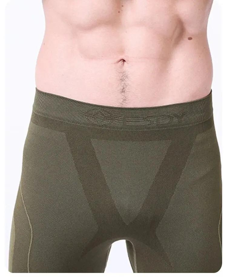Product Introduction of Men Sport Thermal Underwear Suits Outdoor Cycling Compression Sportswear Quick Dry Breathable Clothes Fitness Running Tracksuits 25