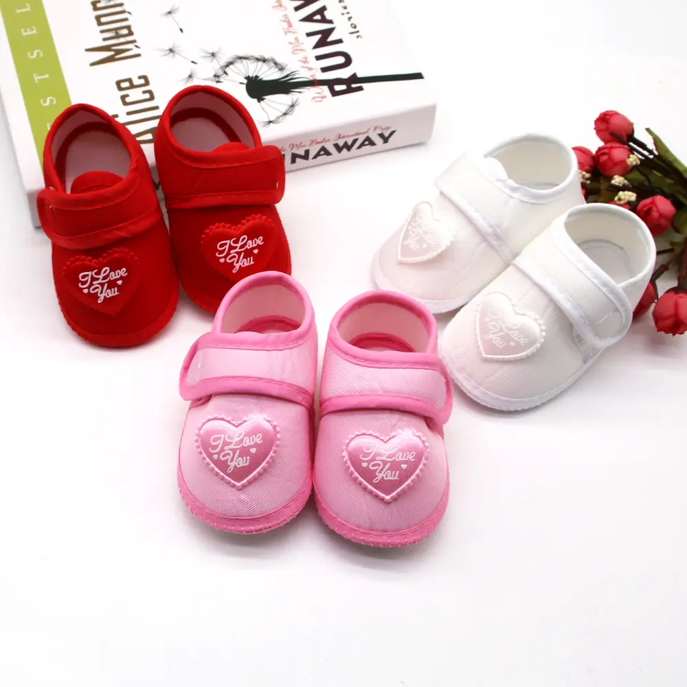 2025 New Baby Shoes Solid Color Girls Infant Shoes 0-1 Year Old Toddler Shoes Soft Sole Princess Shoes 3-6-9-11 Months
