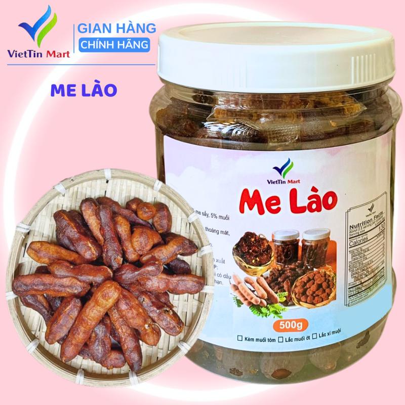  Me Lào 1 Nắng Kèm Muối Viettin Mart 500g 