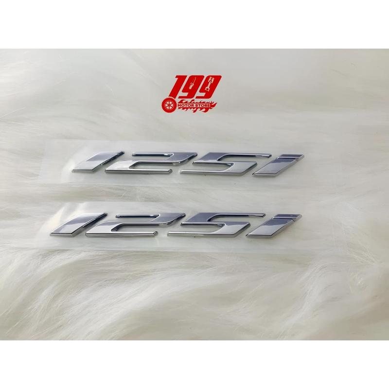  Tem logo dán xe số 125i chất liệu nhựa nổi xi bóng VARIO WAVE 125 FU LED CLICK THÁI  Air Blade  Lead  PCX 