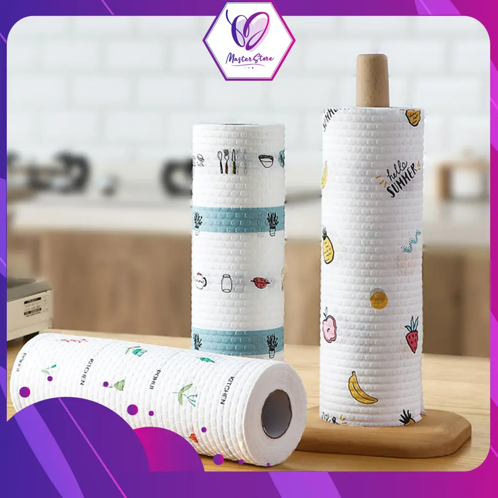 Cuộn khăn giấy lau nhà bếp đa năng siêu thấm