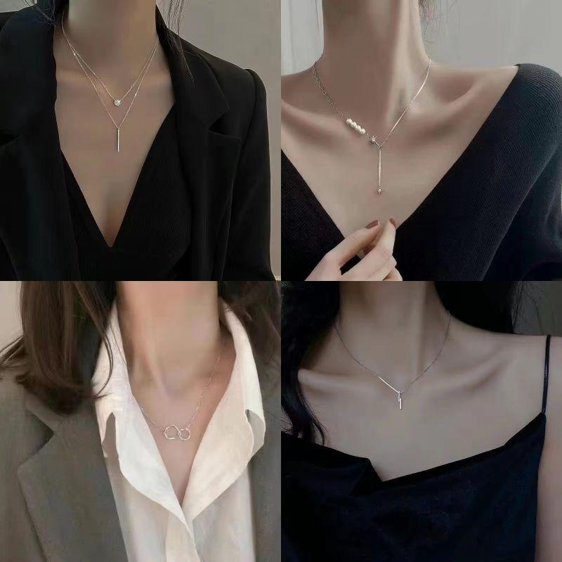 Product Introduction of Vòng Cổ, Nữ Phong Cách Hàn Quốc, Đơn Giản Và Dễ Phối Đồ, Dây Chuyền Xương Đòn, Bán Chạy, Thích Hợp Cho Học Sinh, Giảm Giá Đấm, Sáu Gói, [Giảm Giá Đấm 9.9] 3