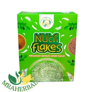 Nutriflakes | Sereal Nutri Flakes I Minuman Serbuk Umbi Garut Per Box Isi 280 Gram Original